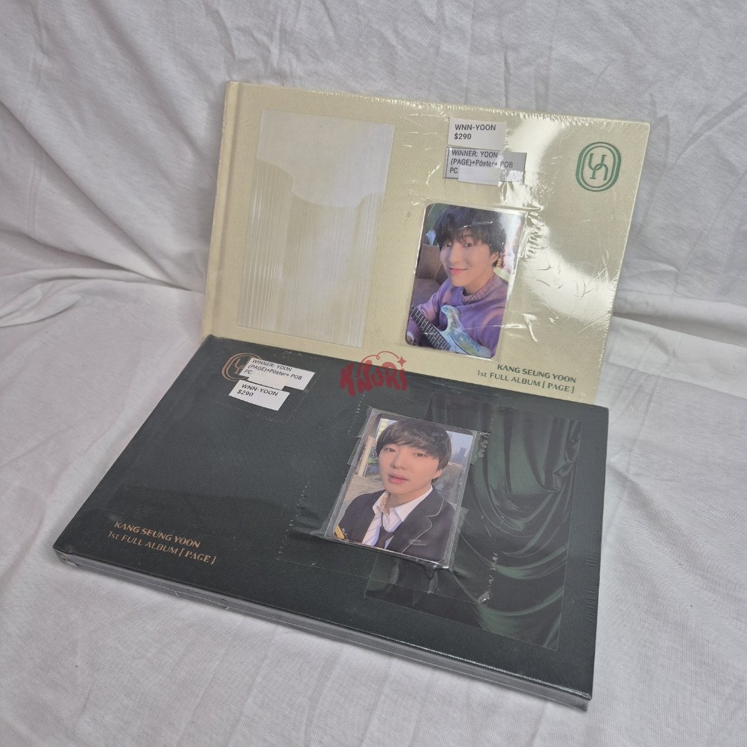 (Stock) WINNER: YOON PAGE+Beneficio KT4U (RANDOM VER.)