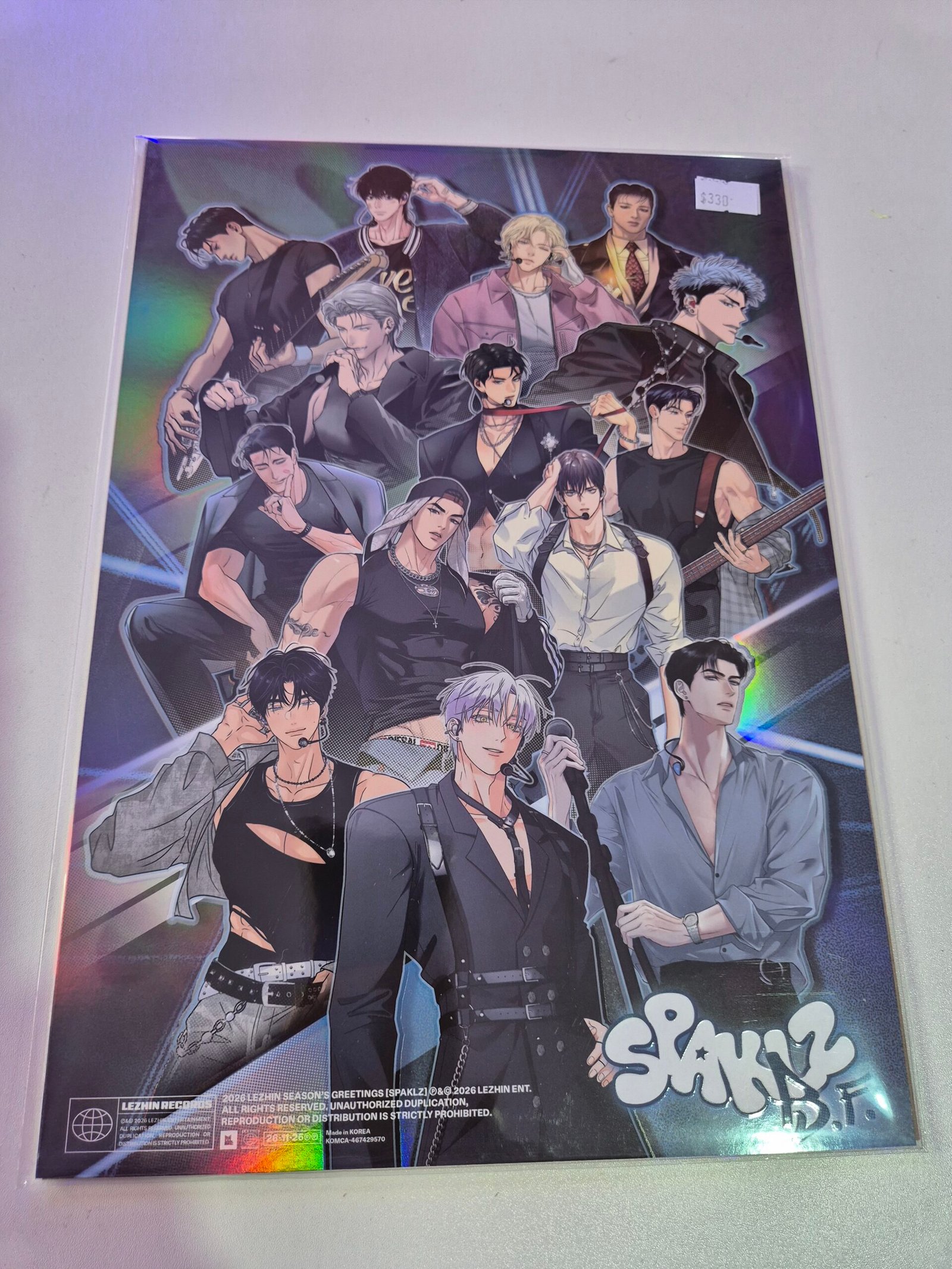 (Stock) SPAKLZ POSTER B (MEMBER ver.)