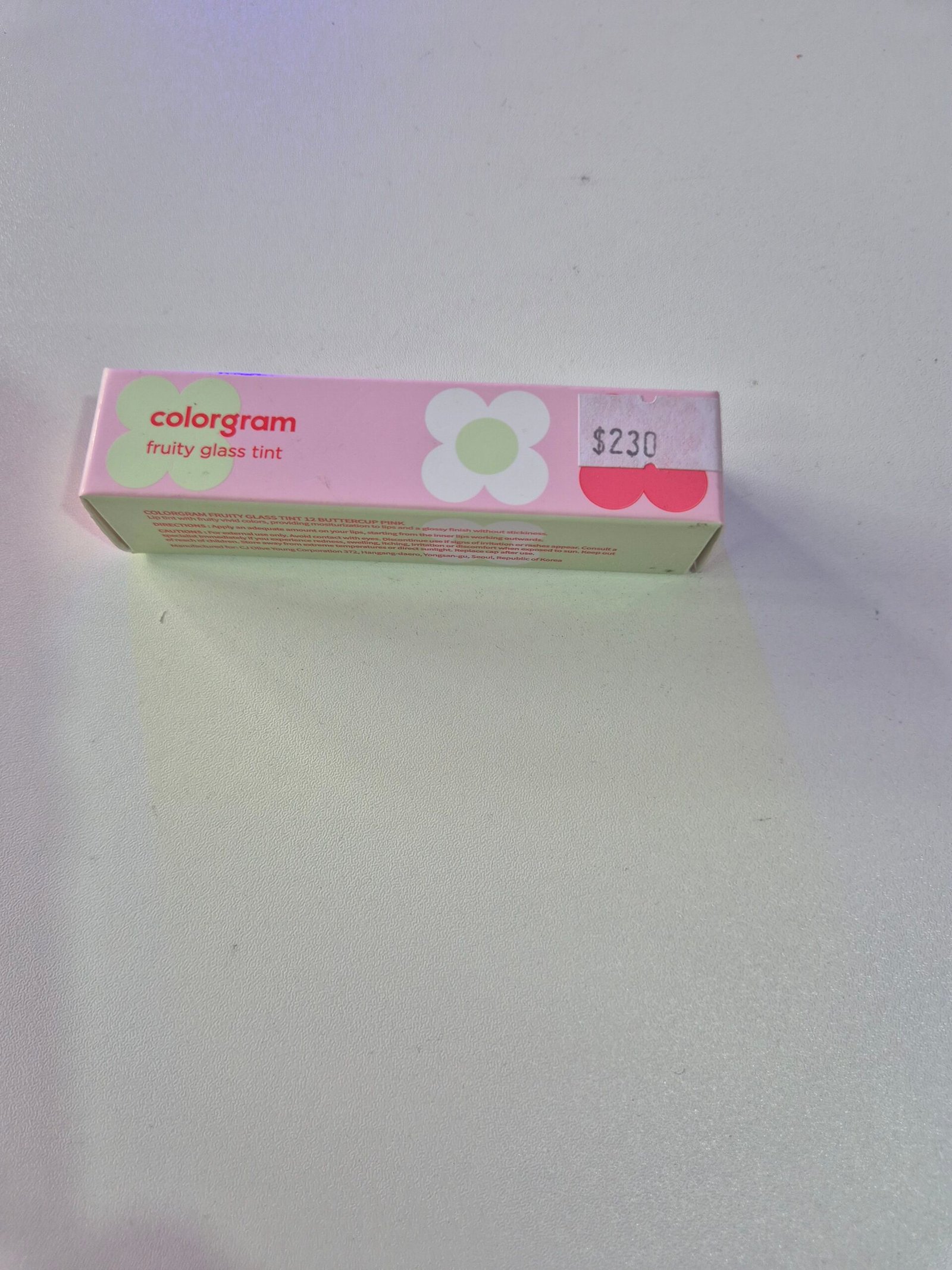 (Stock) Colorgram-fruity tint: 12 buttercup pink