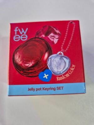 (Stock) fwee- Jelly pot Keyring set (JH00 SUGAR POWDER)