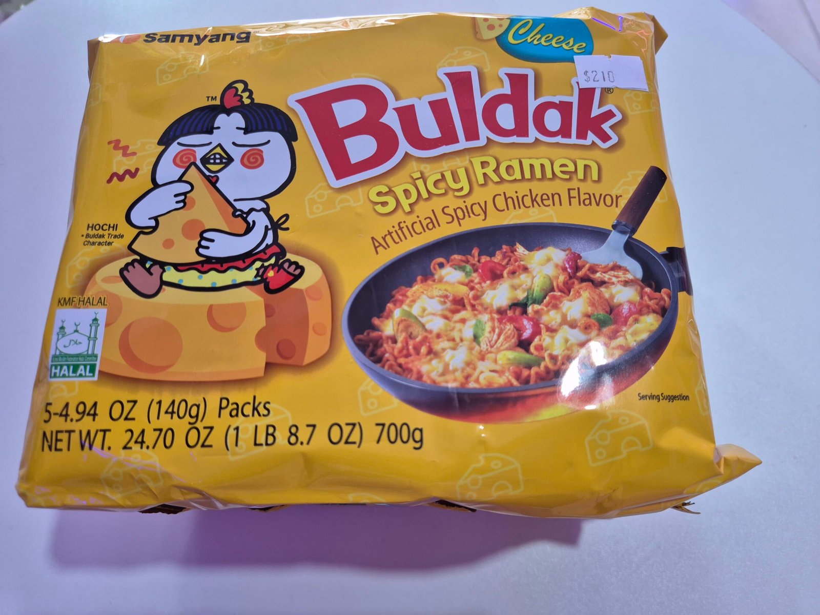 (Stock) Buldak: Queso (Individual o mayoreo)