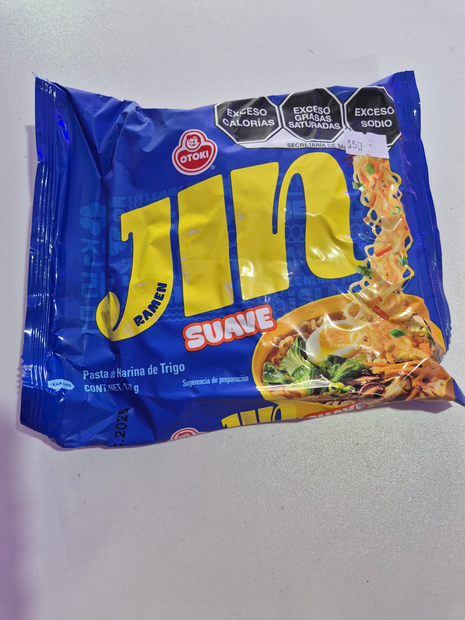 (Stock) Jin Ramen: Suave (Individual o mayoreo)