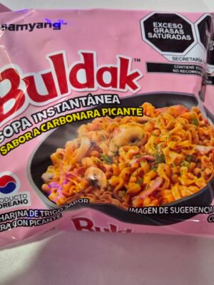 (Stock) Buldak: Carbonara (Individual o mayoreo)