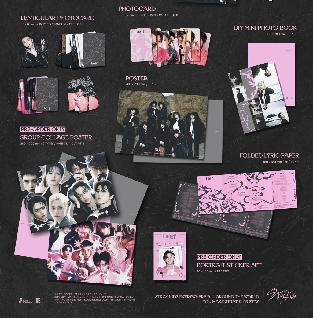 (Stock) Stray Kids SKZ IT TAPE DO IT It Ver. + POB (Random) - Image 3