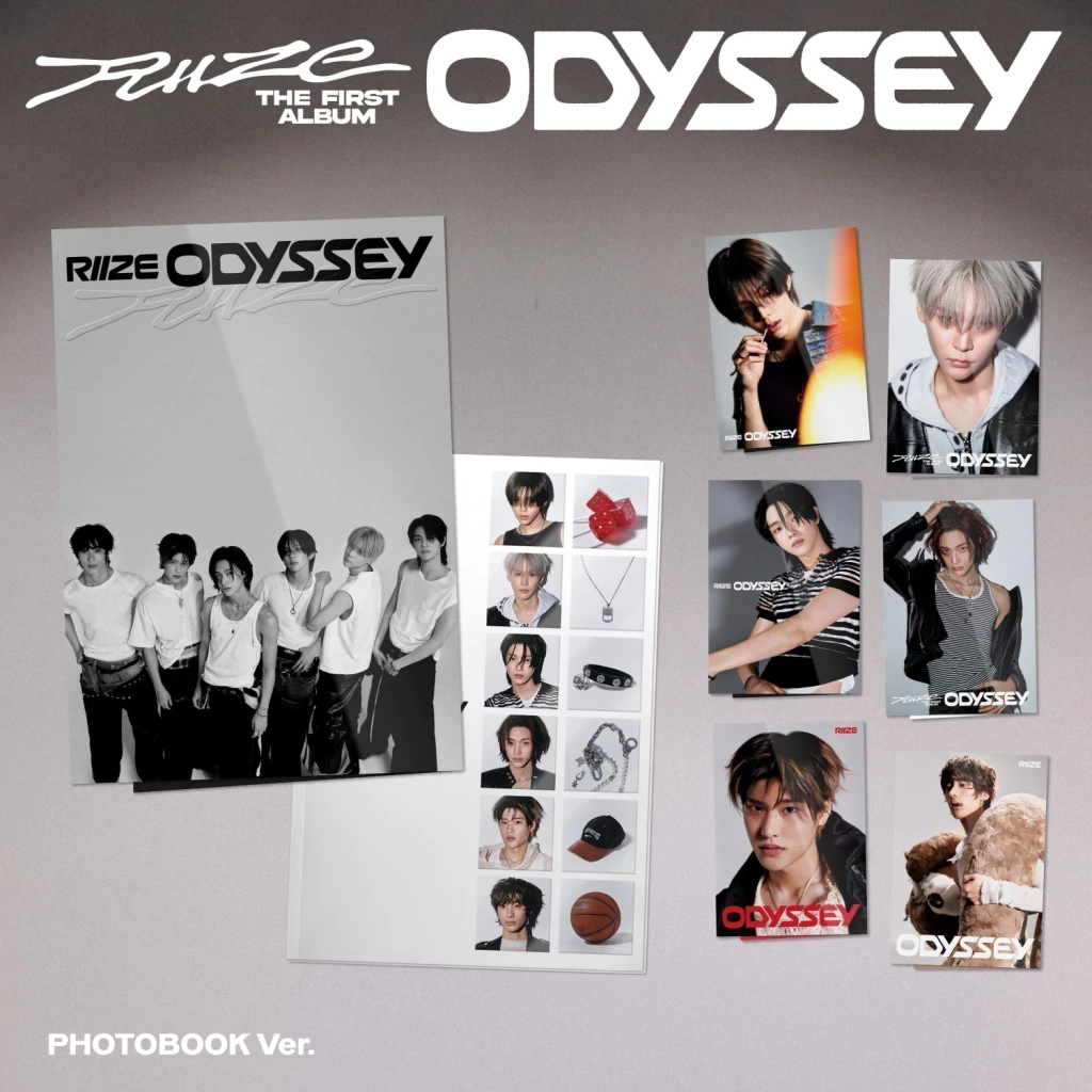 (Stock) RIIZE 1st Album ODYSSEY Photobook Ver. Random - Image 2